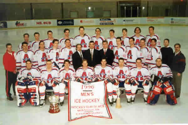 1995-1996 Acadia Hockey Axemen